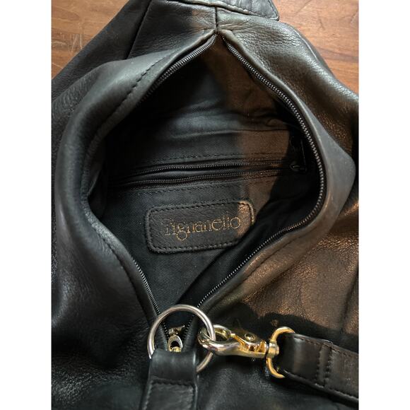 TIGNANELLO Black crossbody backpack - Picture 6 of 6